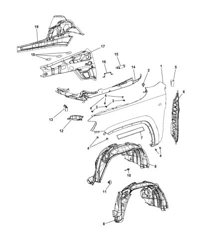 jeep grand cherokee sheet metal pices botton fender part|Front Fender fit your 2006 Jeep Grand Cherokee.